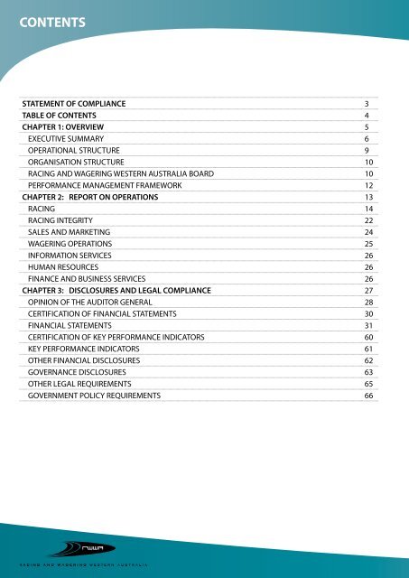 RACING AND WAGERING WESTERN AUSTRALIA - RWWA Home