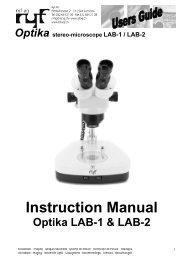 Instruction Manual - Ryf AG