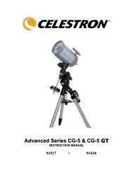Advanced Series CG-5 & CG-5 GT - Telescopes.com