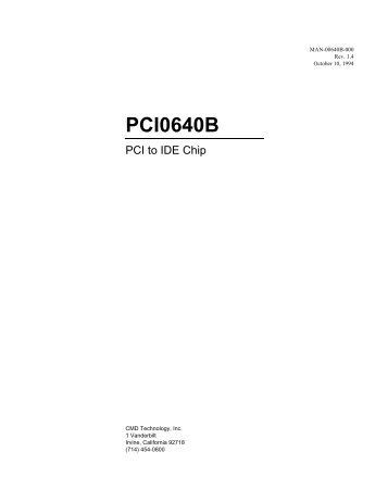 PCI0640B - FTP Directory Listing