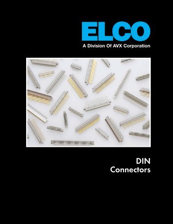 ELCO DIN Connectors Catalog - RYSTON Electronics sro