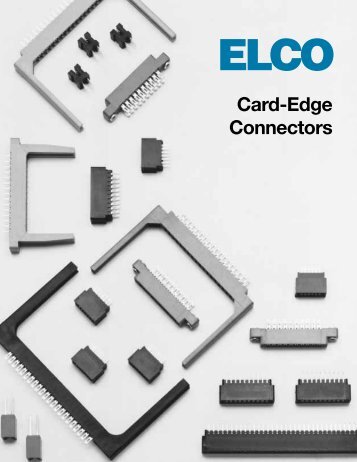 ELCO Card Edge Connectors Catalog