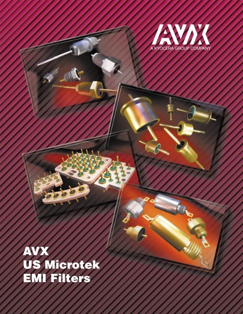 AVX US Microtek EMI Filters Catalog - RYSTON Electronics sro