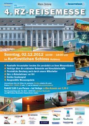 Sonntag, 02.12.2012 10:00 â 18:00 Uhr im ... - rz-Leserreisen