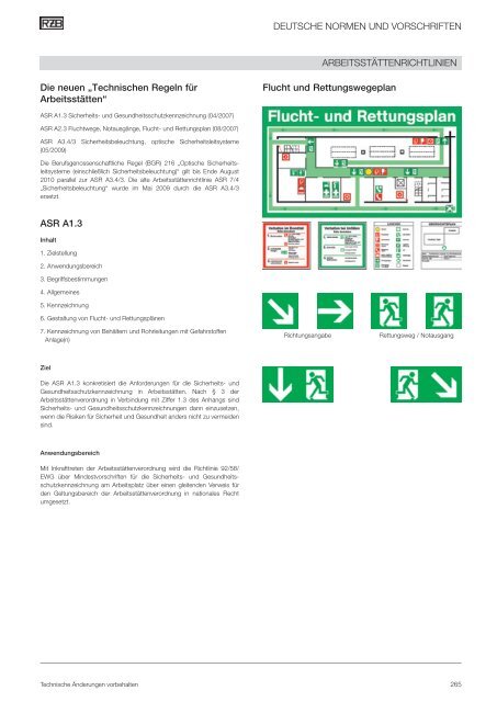 SICHERHEITSBELEUCHTUNG - RZB