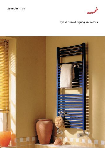 zehnder toga Stylish towel drying radiators