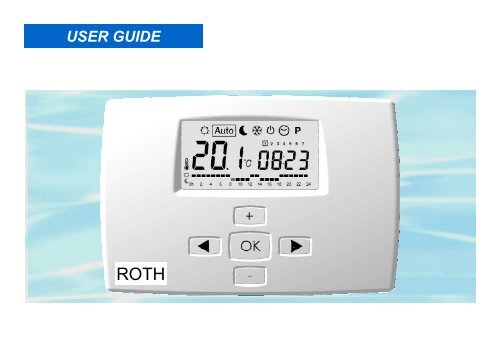 MILUX Chrono-thermostat USER GUIDE - Valsva