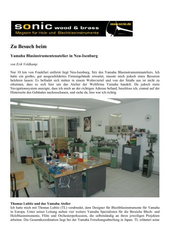 Zu Besuch beim - Erik Veldkamp