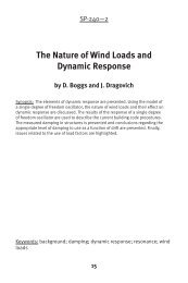 The Nature of Wind Loads and Dynamic Response - CPP