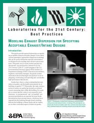 Modeling Exhaust Dispersion for Specifying Acceptable Exhaust ...