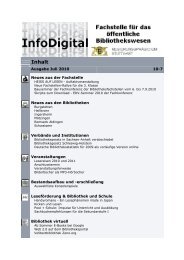 Inhalt - Fachstelle fÃ¼r das Ã¶ffentliche Bibliothekswesen Stuttgart