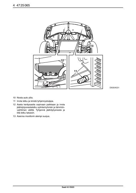 Saab 9-3 D223 - SaabDocs.com