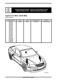 Saab 9-3 CV M04-, 4D/5D M06- - SaabDocs.com