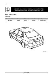 Saab 400133252 instructions in English - SaabDocs.com