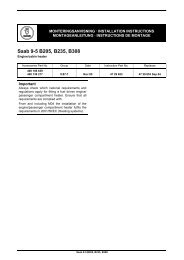 Saab 400130217 instructions in English - SaabDocs.com