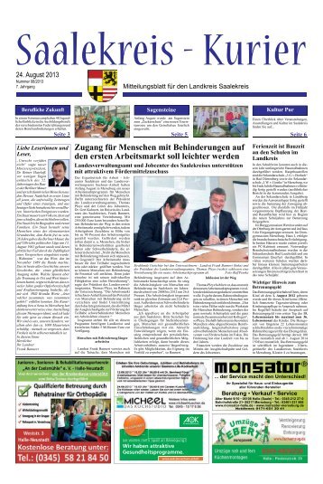 24. 08. 2013 - Saalekreis-Kurier