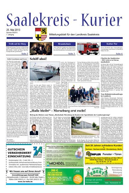 25. 05. 2013 - Saalekreis-Kurier