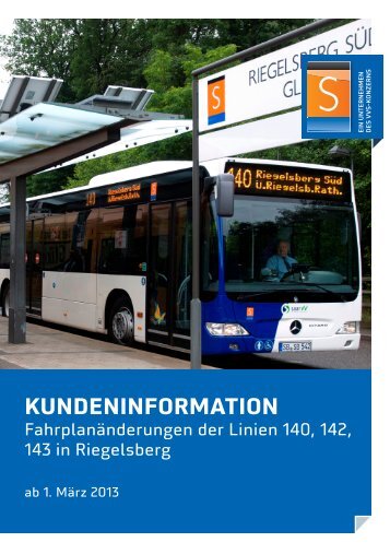 Kundeninformation Riegelsberg.indd - Saarbahn GmbH