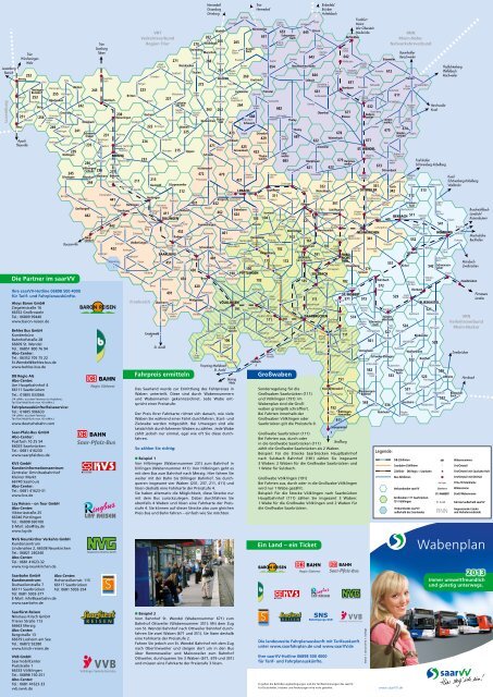 Wabenplan - saarVV