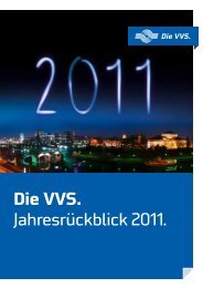 Die VVS. JahresrÃ¼ckblick 2011. - Stadtwerke SaarbrÃ¼cken