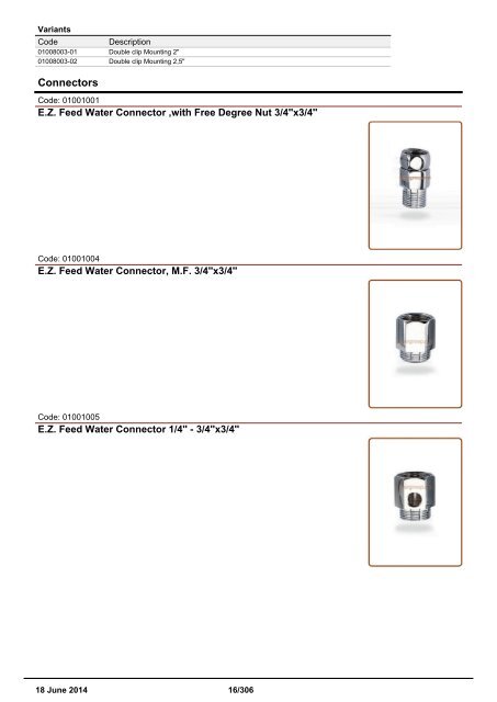 SInergroup Products Catalog Everpure Filters Pentek Water Softener Reverse Osmosis