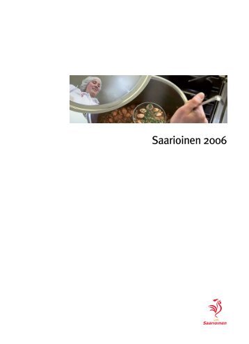Vuosikertomus 2006 - Saarioinen