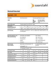 Werkstoff-Datenblatt Saarstahl - C35