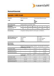 Werkstoff-Datenblatt Saarstahl - C45EC (Cq45)