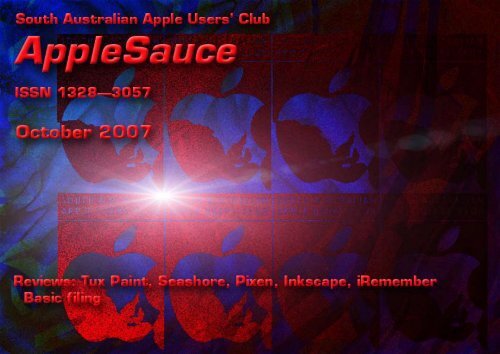 AppleSauce, October 2007 - South Australian Apple Users' Club