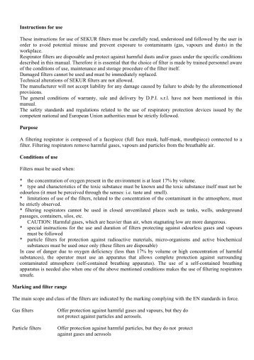 Instructions for use These instructions for use of ... - Sabelijos prekyba
