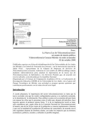 documento PDF - Saber -ULA - Universidad de Los Andes