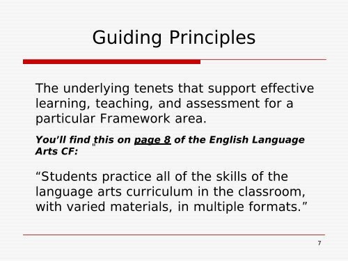 Introduction to the ABE Curriculum Frameworks - SABES