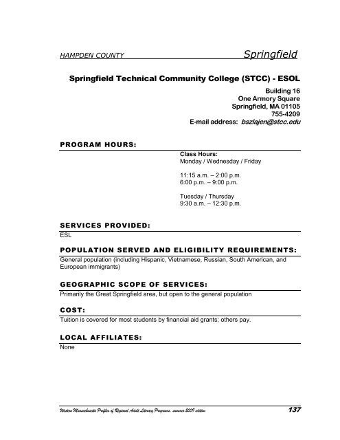 SECTION 1: THE SYSTEM FOR ADULT BASIC ... - SABES