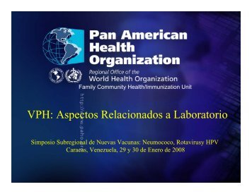 VPH: Aspectos Relacionados a Laboratorio