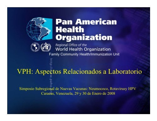 VPH: Aspectos Relacionados a Laboratorio