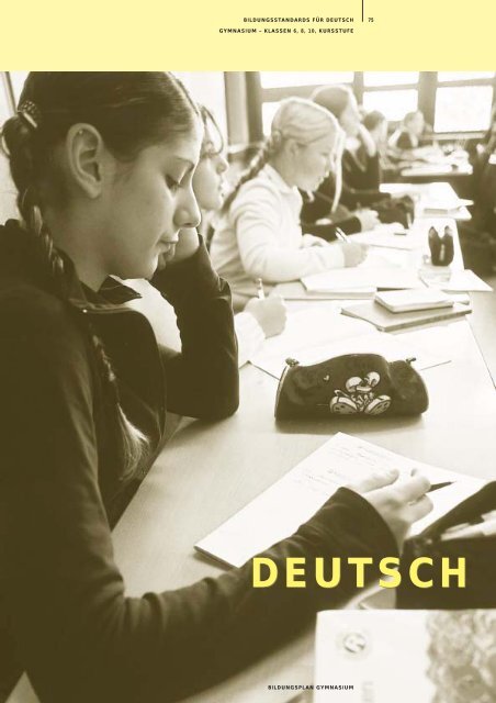 Bildungsstandards Deutsch - Bildung stärkt Menschen