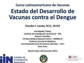 Claudio Lanata - Sabin Vaccine Institute
