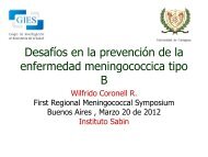 Neisseria meningitidis - Sabin Vaccine Institute