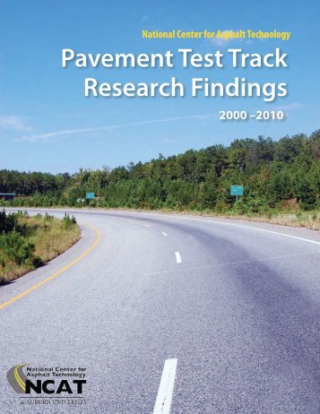 Pavement Test Track Research Findings - Sabita