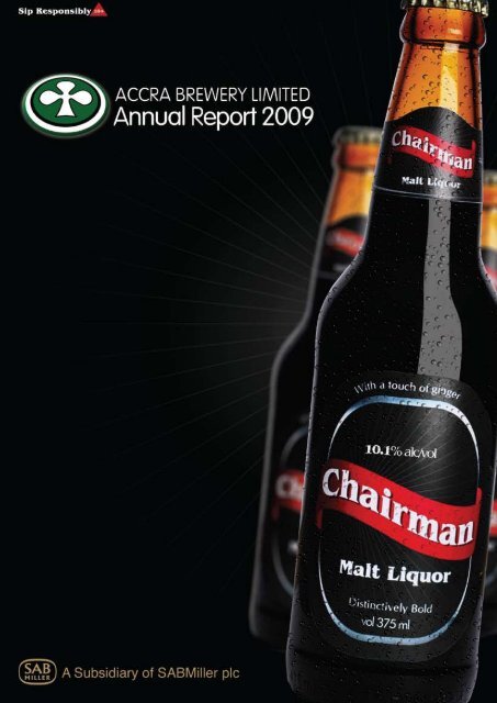 Accra Brewery Limited Annual Report 2009 - SABMiller