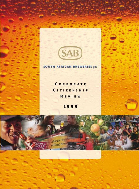 Download the Corporate Citizenship Review 1999 ... - SABMiller