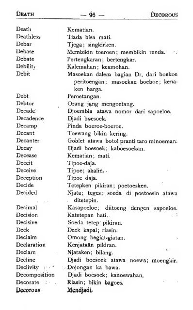 English-Malay dictionary = Kitab dari bahasa Inggris ... - Sabrizain.org