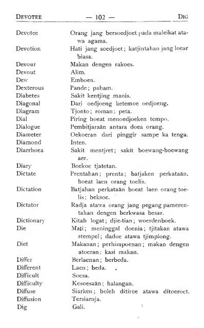 English-Malay dictionary = Kitab dari bahasa Inggris ... - Sabrizain.org