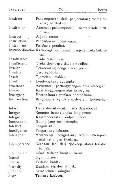 English-Malay dictionary = Kitab dari bahasa Inggris ... - Sabrizain.org