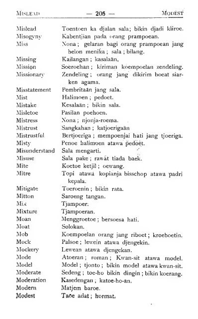 English-Malay dictionary = Kitab dari bahasa Inggris ... - Sabrizain.org