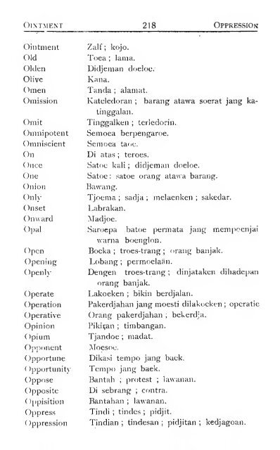 English-Malay dictionary = Kitab dari bahasa Inggris ... - Sabrizain.org