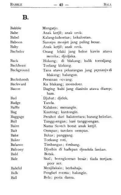 English-Malay dictionary = Kitab dari bahasa Inggris ... - Sabrizain.org