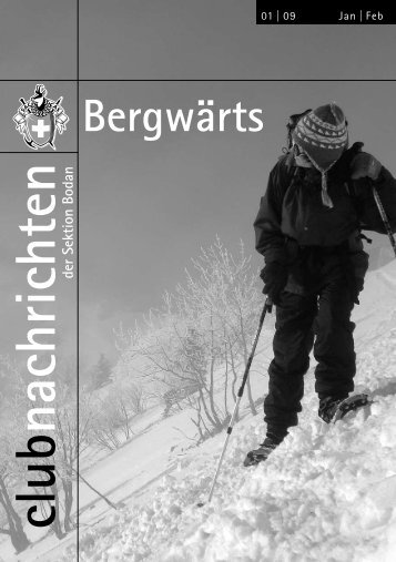 BergwÃ¤rts 1 - SAC Sektion Bodan