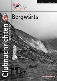 Bergwärts 06 - 2013 - SAC Sektion Bodan