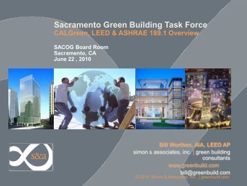 CalGreen LEED and ASHRAE Presentation